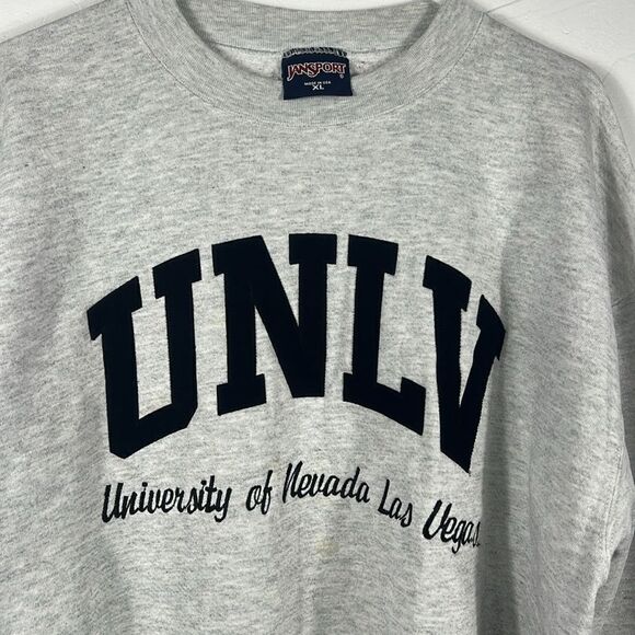 🔥 Vintage UNLV University Nevada Las Vegas Crewneck Pullover Sweatshirt - Sz XL - Picture 2 of 14